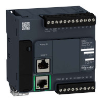 Контролер M221 16 ВХ/ВИХ РЕЛЕ 1RS485 + 1Ethernet. TM221CE16R