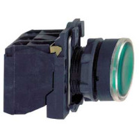 XB5AW33B5. Кнопка 22мм до 24В зеленая с подсветкой