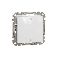 Двополюсний вимикач, Білий, Sedna Design, Schneider Electric SDD111102