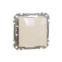Одноклавішний вимикач, бежевий, Sedna Design&Elements,SDD112101 Schneider Electric