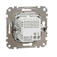 USB розетка тип A+C 2,4A Бежевий Sedna Design Schneider Electric SDD112402