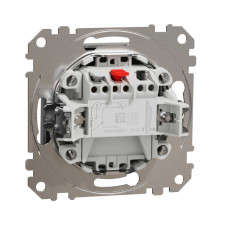 Одноклавішний вимикач, Алюміній, Sedna Design&Elements,SDD113101 Schneider Electric
