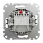 Одноклавішний вимикач, Алюміній, Sedna Design&Elements,SDD113101 Schneider Electric