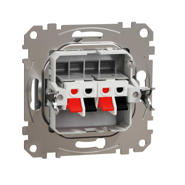 Аудіорозетка Алюміній Sedna Design Schneider Electric SDD113411