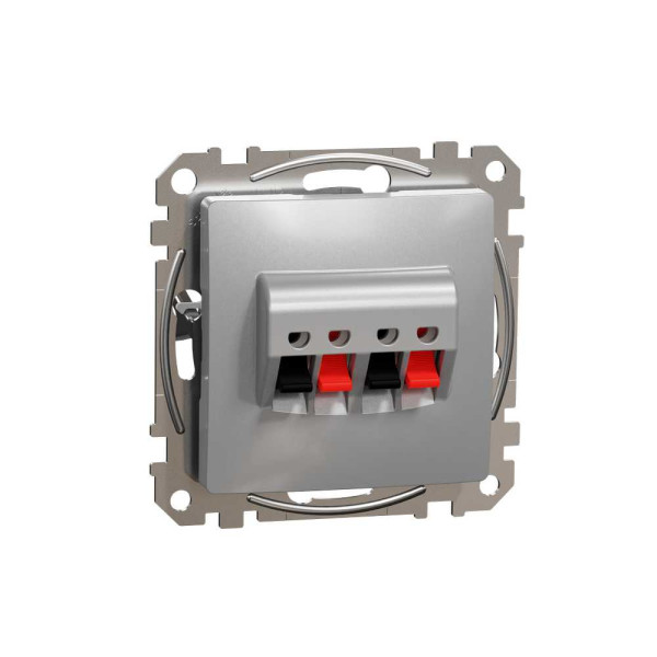 Аудіорозетка Алюміній Sedna Design Schneider Electric SDD113411