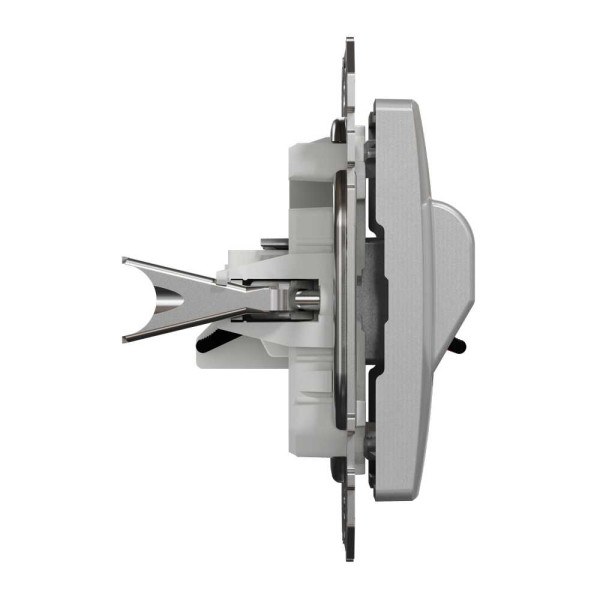 Аудіорозетка Алюміній Sedna Design Schneider Electric SDD113411