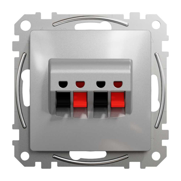 Аудіорозетка Алюміній Sedna Design Schneider Electric SDD113411