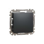 Одноклавішний вимикач, Чорний, Sedna Design&Elements,SDD114101 Schneider Electric