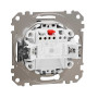 Одноклавішний вимикач, Матовий алюміній, Sedna Design&Elements,SDD170101 Schneider Electric