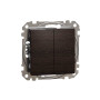 Двоклавішний вимикач Венге Sedna Design Schneider Electric SDD181105