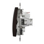 Двоклавішний вимикач Венге Sedna Design Schneider Electric SDD181105