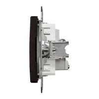 TV-<br />розетка, Sedna Design & Elements, Венге - імітація дерева, SDD181471 Schneider Electric