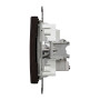 TV-
розетка, Sedna Design & Elements, Венге - імітація дерева, SDD181471 Schneider Electric
