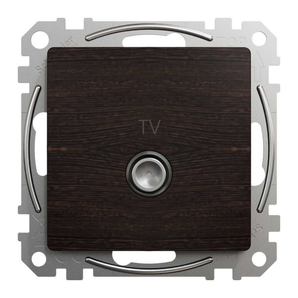 TV-
розетка, Sedna Design & Elements, Венге - імітація дерева, SDD181471 Schneider Electric