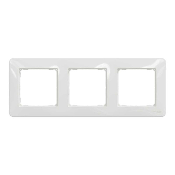 Рамка 3-постова Білий Sedna Design Schneider Electric SDD311803