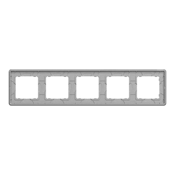 Рамка 5-постова  Штучне чорне скло Sedna Elements Schneider Electric SDD361805