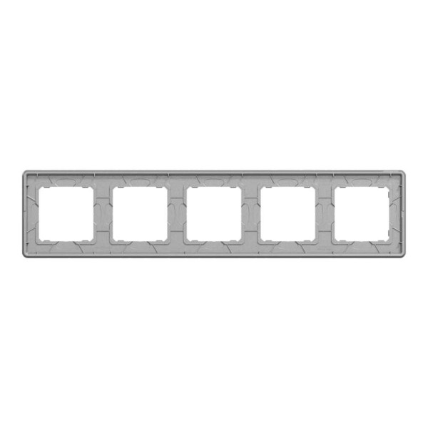 Рамка 5-постова  Матовий алюміній Sedna Elements Schneider Electric SDD370805