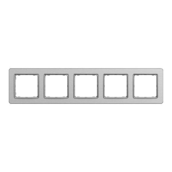Рамка 5-постова  Матовий алюміній Sedna Elements Schneider Electric SDD370805