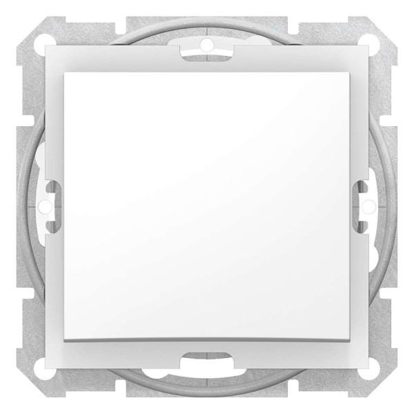 ОДНОКЛАВІШНИЙ ВИМИКАЧ IP44 SEDNA БІЛИЙ , SDN0100321