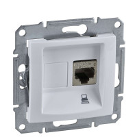 КОМП'ЮТЕРНА РОЗЕТКА RJ45 STP КАТЕГОРІЯ 6 SEDNA БІЛИЙ, SDN4900121