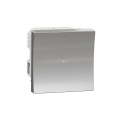 Wiser pелейний вимикач 10A білий алюміній, NU353730