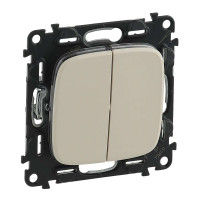 752808. Valena Allure Перемикач 2-Клав. Слк