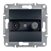 TV-SAT РОЗЕТКА КОНЕЧНАЯ A ASFORA АНТРАЦИТ, EPH3400171