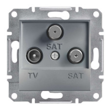 TV-SAT-SAT РОЗЕТКА КІНЦЕВА ASFORA СТАЛЬ, EPH3600162