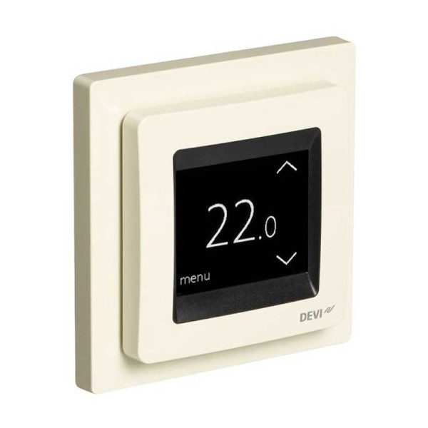 Терморегулятори електронні, DEVIregТМ Touch Ivory, 140F1078