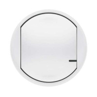 64815. Celiane with NETATMO. Лицьова панель для розумного світлорегулятора. Колір Білий