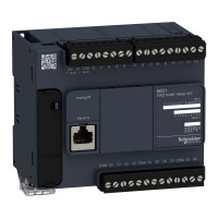 Контролер M221 24 ВХ/ВИХ РЕЛЕ 1RS485. TM221C24R