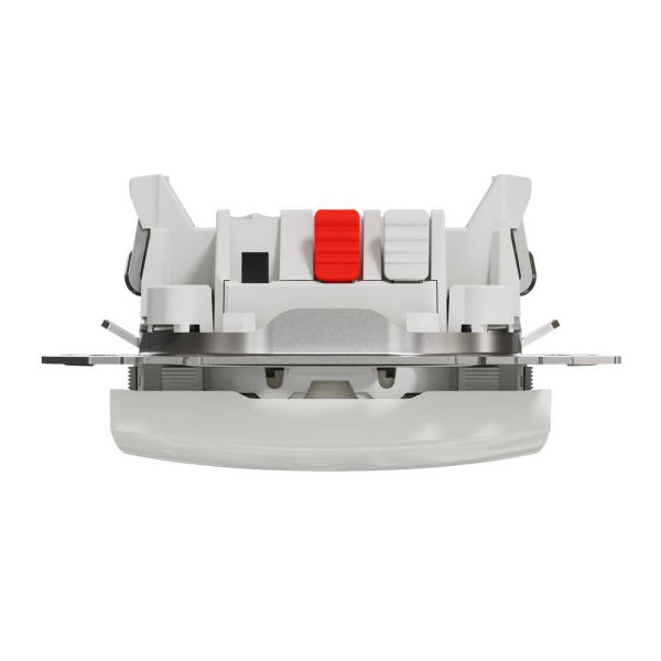 Одноклавішний вимикач з LED підсвіткою Білий Sedna Design Schneider Electric SDD111101L