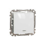 Одноклавішний вимикач з LED підсвіткою Білий Sedna Design Schneider Electric SDD111101L