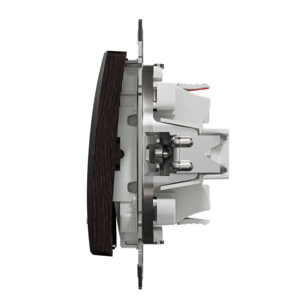 Одноклавішний перемикач Венге Sedna Design Schneider Electric SDD181106