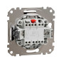 Одноклавішний перемикач Венге Sedna Design Schneider Electric SDD181106