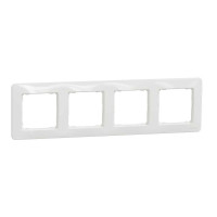 Рамка 4-постова Білий Sedna Design Schneider Electric SDD311804