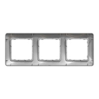 Рамка 3-постова Алюміній Sedna Design Schneider Electric SDD313803