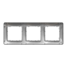 Рамка 3-постова Алюміній Sedna Design Schneider Electric SDD313803