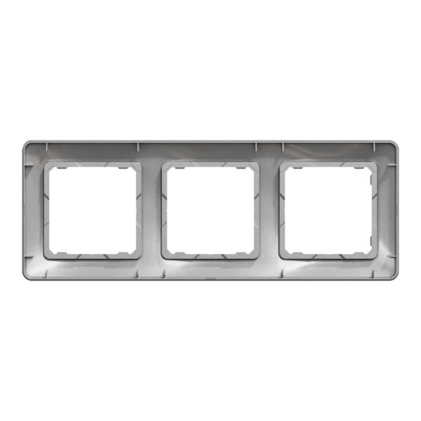 Рамка 3-постова Алюміній Sedna Design Schneider Electric SDD313803