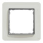 Рамка 1-постова  Штучне Біле скло Sedna Elements Schneider Electric SDD360801