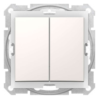 ДВОКЛАВІШНИЙ ВИМИКАЧ IP44 SEDNA СЛОНОВА КІСТКА, SDN0300423
