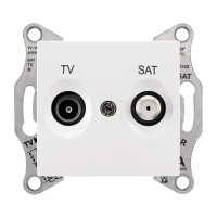 TV/SAT РОЗЕТКА ПРОХІДНА БІЛИЙ, SDN3401921