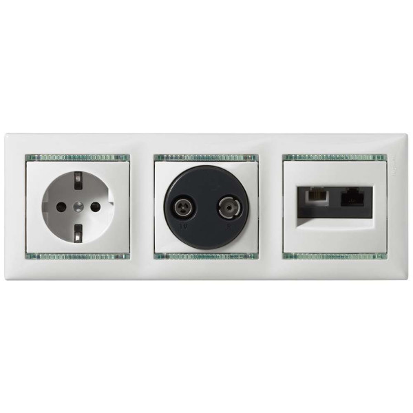 774332. Розетка Tv/Fm Зірк. 1,5db Сл.К