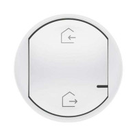 64812. Celiane with NETATMO. Лицевая панель для главного беспроводного выключателя "Дома/Дома". Цвет Белый