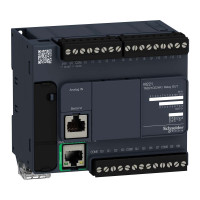 Контроллер M221 24 ВХ/ВЫХ РЕЛЕ 1RS485 + 1Ethernet. TM221CE24R