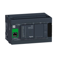 Контролер M241 24 ВХ/ВИХ ТРАНЗ 2RS485 +1Ethernet +1 CAN. TM241CEC24T