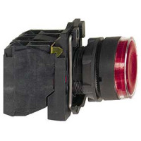 XB5AW3465. Кнопка 22мм до 250В красная с подсветкой