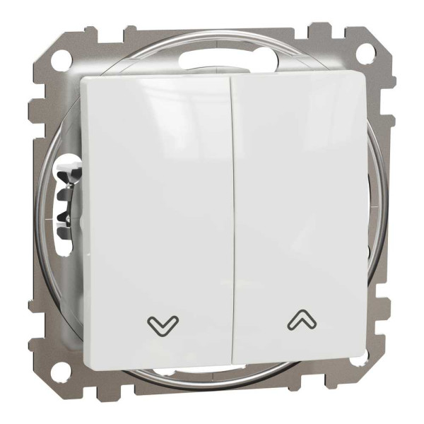 Вимикач для жалюзі Білий Sedna Design Schneider Electric SDD111104