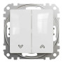 Вимикач для жалюзі Білий Sedna Design Schneider Electric SDD111104