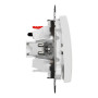 Вимикач для жалюзі Білий Sedna Design Schneider Electric SDD111104